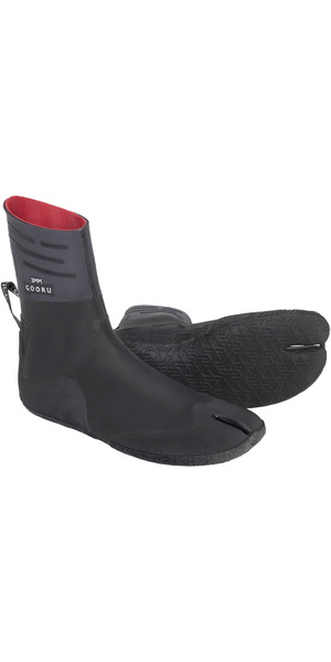 2025 Botas de neopreno O'Neill Gooru Dip 3mm con puntera abierta 5602 - Smoke / Negro